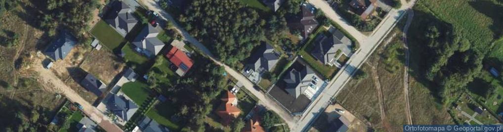 Zdjęcie satelitarne Morelowy Zakątek ul.