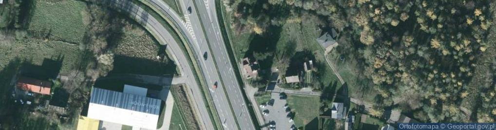 Zdjęcie satelitarne Modrzewiowa ul.