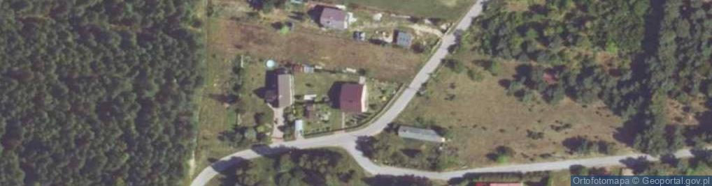 Zdjęcie satelitarne Modrzewiowa ul.