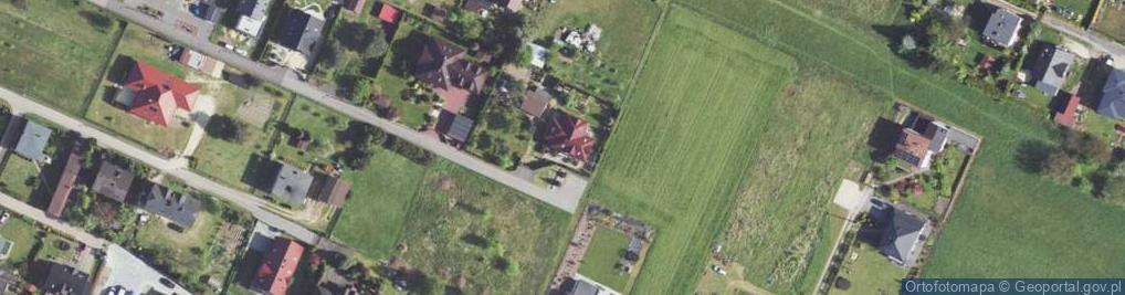 Zdjęcie satelitarne Modrzewiowa ul.