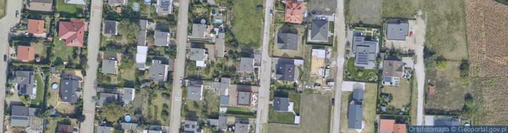 Zdjęcie satelitarne Modrakowa ul.