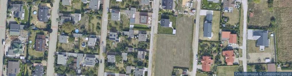 Zdjęcie satelitarne Modrakowa ul.