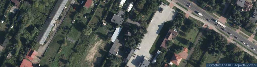 Zdjęcie satelitarne Modlińska ul.