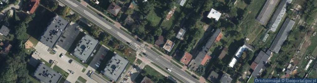 Zdjęcie satelitarne Modlińska ul.