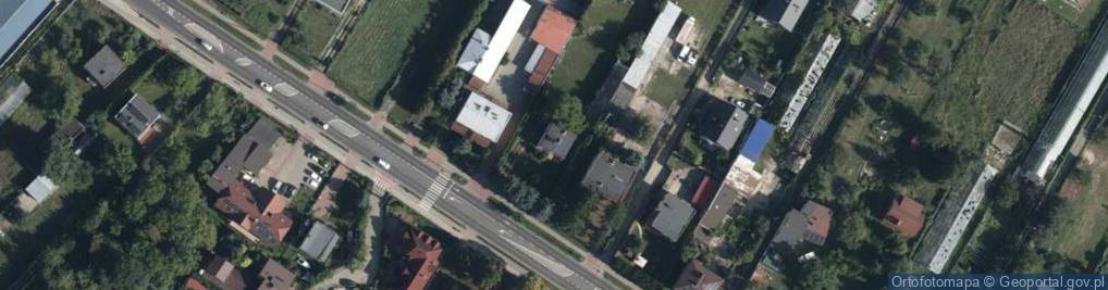 Zdjęcie satelitarne Modlińska ul.