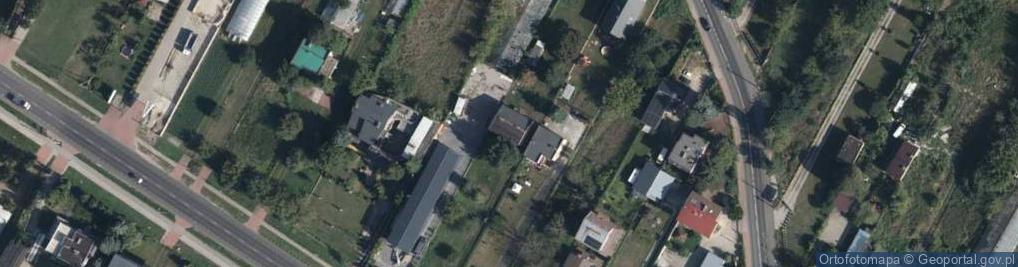 Zdjęcie satelitarne Modlińska ul.