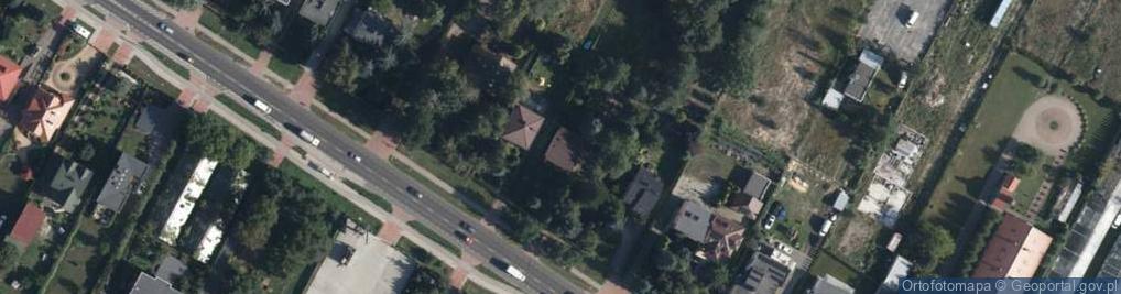 Zdjęcie satelitarne Modlińska ul.