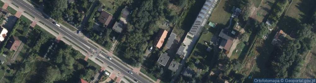 Zdjęcie satelitarne Modlińska ul.