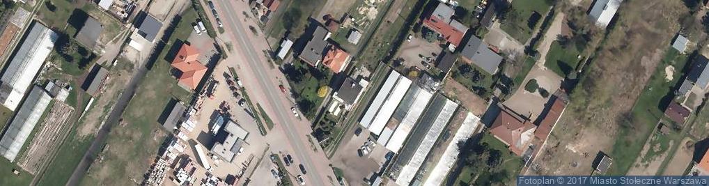 Zdjęcie satelitarne Modlińska ul.