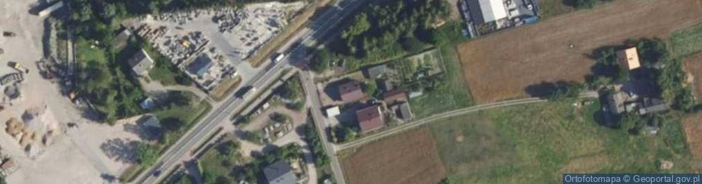 Zdjęcie satelitarne Moniuszki Stanisława ul.