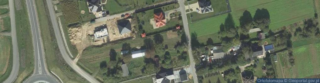 Zdjęcie satelitarne Modrzewiowa ul.