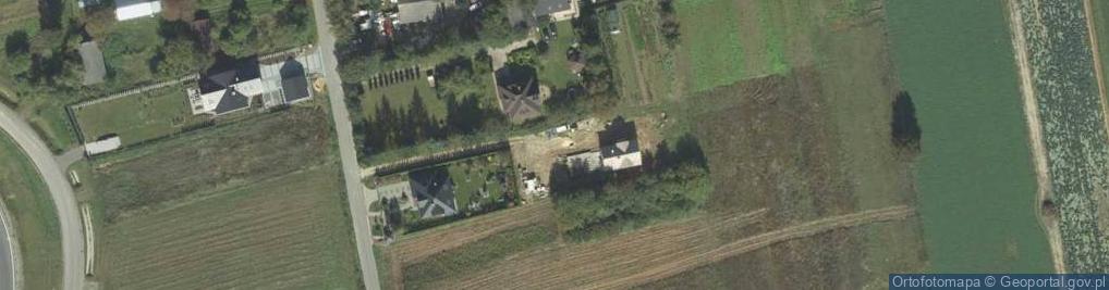 Zdjęcie satelitarne Modrzewiowa ul.