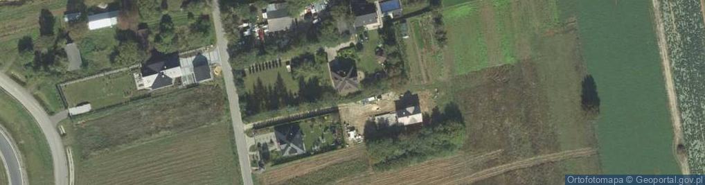 Zdjęcie satelitarne Modrzewiowa ul.