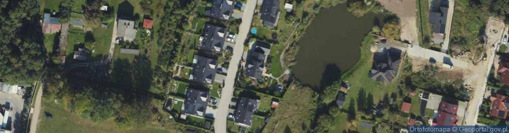 Zdjęcie satelitarne Mokra ul.