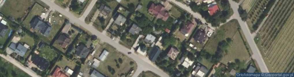 Zdjęcie satelitarne Modrzewiowa ul.