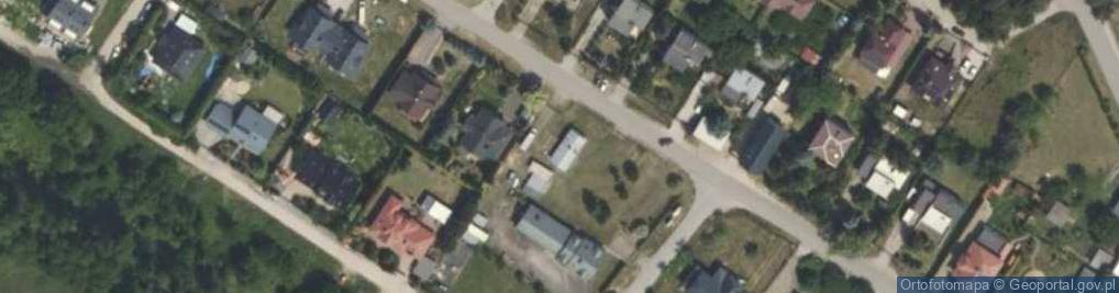 Zdjęcie satelitarne Modrzewiowa ul.