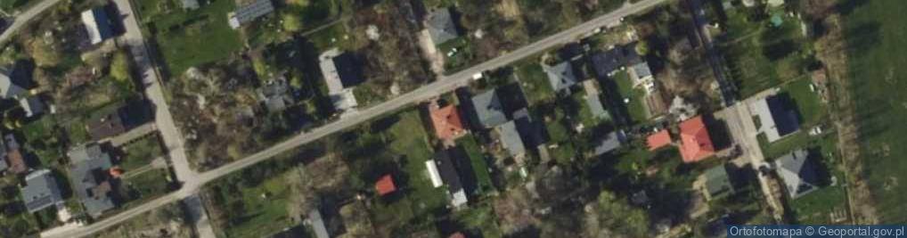 Zdjęcie satelitarne Mokra ul.