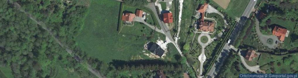 Zdjęcie satelitarne Modrzewiowa ul.