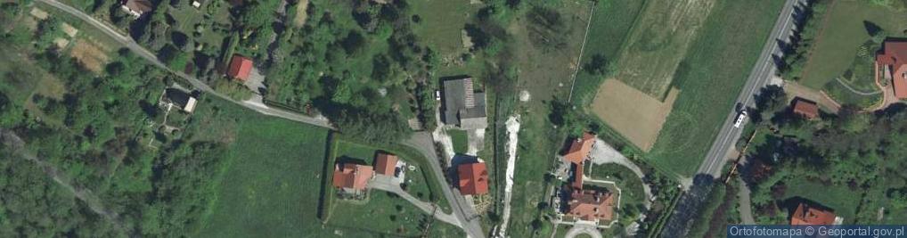 Zdjęcie satelitarne Modrzewiowa ul.