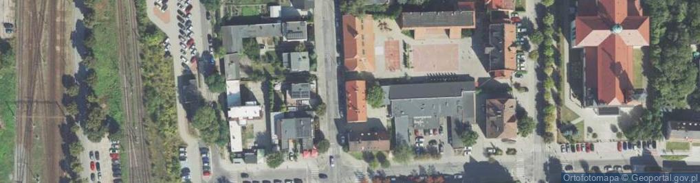 Zdjęcie satelitarne Moniuszki Stanisława ul.