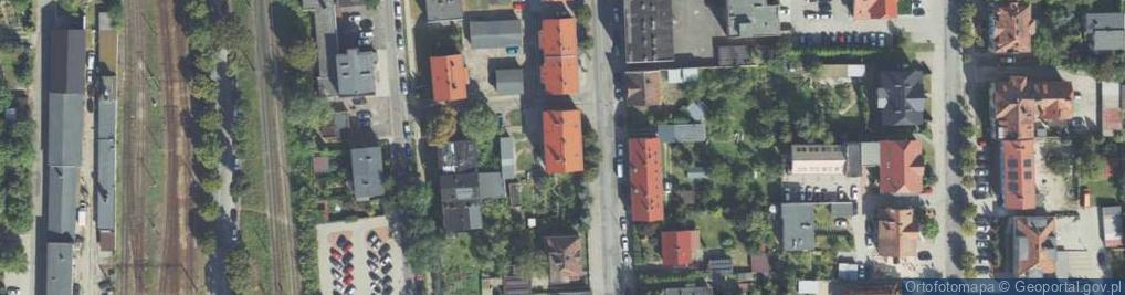 Zdjęcie satelitarne Moniuszki Stanisława ul.