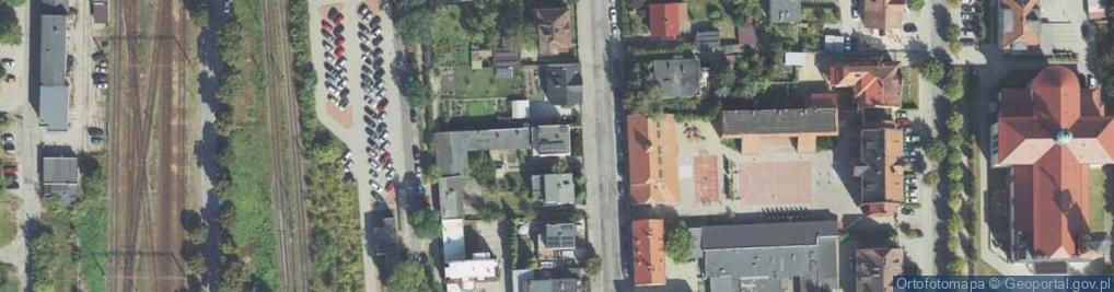 Zdjęcie satelitarne Moniuszki Stanisława ul.