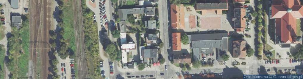 Zdjęcie satelitarne Moniuszki Stanisława ul.