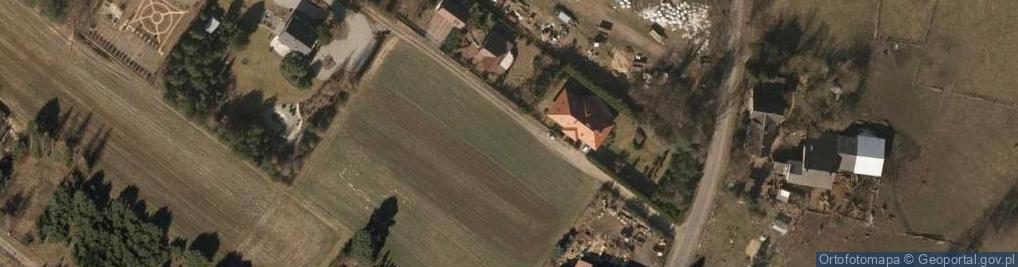 Zdjęcie satelitarne Modrzewiowa ul.