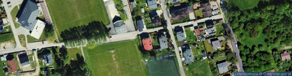 Zdjęcie satelitarne Modrzewiowa ul.