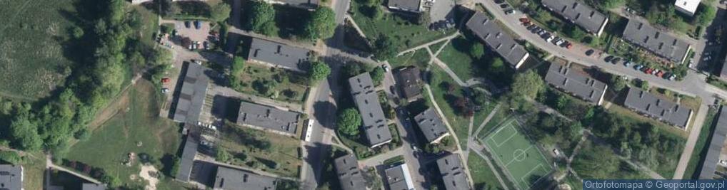 Zdjęcie satelitarne Moniuszki Stanisława ul.