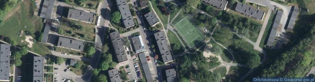 Zdjęcie satelitarne Moniuszki Stanisława ul.