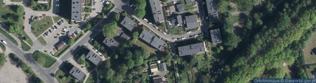 Zdjęcie satelitarne Moniuszki Stanisława ul.