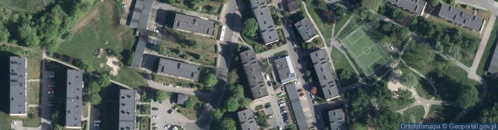 Zdjęcie satelitarne Moniuszki Stanisława ul.
