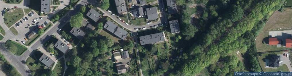 Zdjęcie satelitarne Moniuszki Stanisława ul.