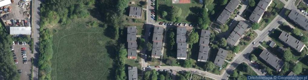 Zdjęcie satelitarne Morcinka Gustawa ul.
