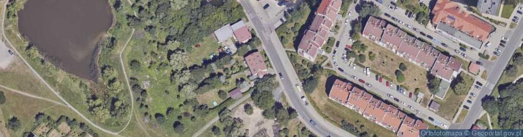 Zdjęcie satelitarne Morcinka Gustawa ul.