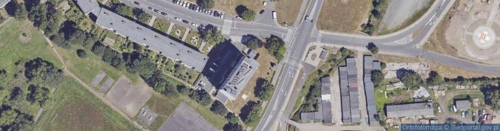 Zdjęcie satelitarne Moniuszki Stanisława ul.