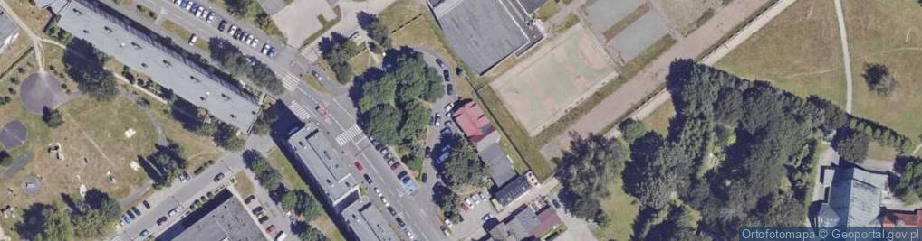Zdjęcie satelitarne Moniuszki Stanisława ul.
