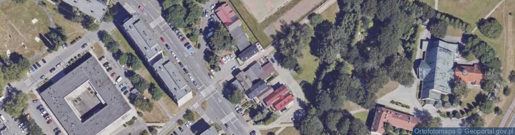 Zdjęcie satelitarne Moniuszki Stanisława ul.