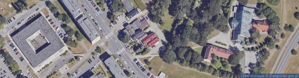Zdjęcie satelitarne Moniuszki Stanisława ul.