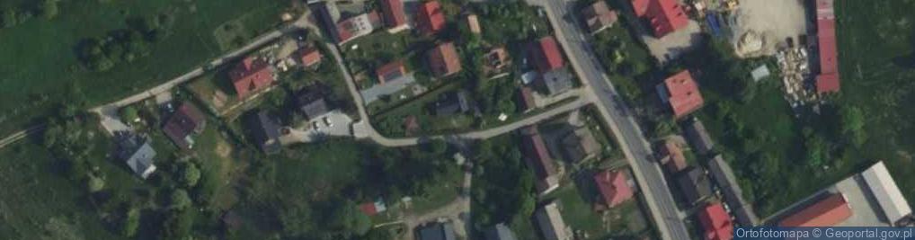 Zdjęcie satelitarne Modrzewiowa ul.