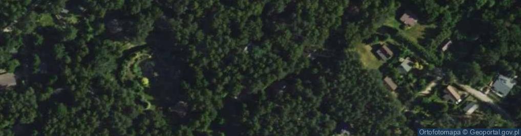 Zdjęcie satelitarne Modrzewiowa ul.