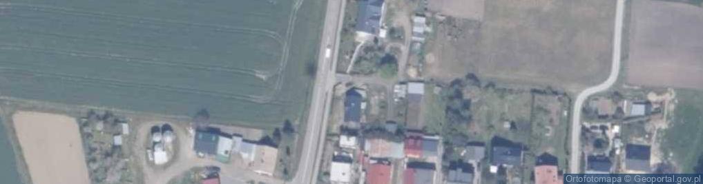Zdjęcie satelitarne Modrzewiowa ul.