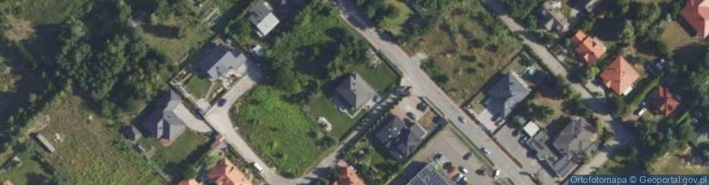 Zdjęcie satelitarne Modra ul.