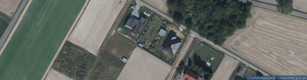 Zdjęcie satelitarne Modrzewiowa ul.