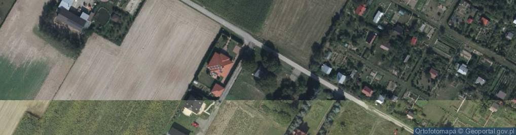 Zdjęcie satelitarne Modrzewiowa ul.