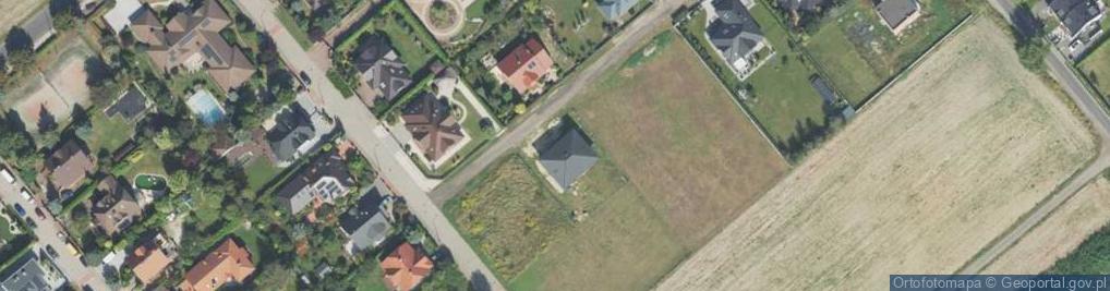 Zdjęcie satelitarne Modrzewiowa ul.