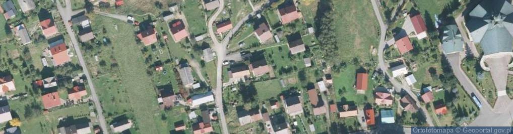 Zdjęcie satelitarne Modrzewiowa ul.
