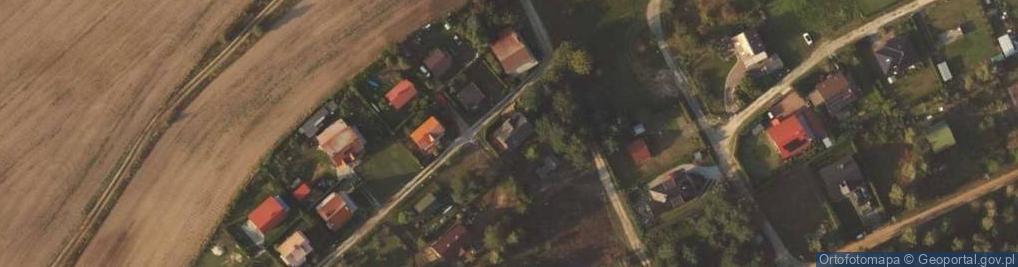 Zdjęcie satelitarne Modrzewiowa ul.