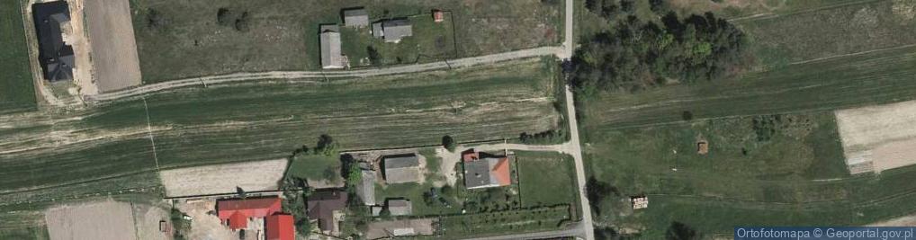 Zdjęcie satelitarne Modrzewiowa ul.